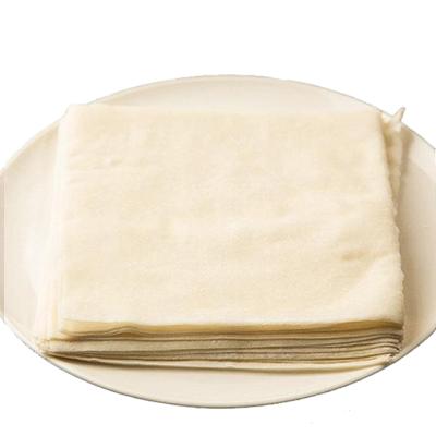 China FROZEN Fast Food Spring Roll Wrapper Pastry Dough Sheet for sale