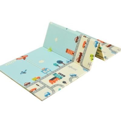 China Toy Printing Pattern Educational XPE Double Side Foam 1cm Thickness Custom Kids Play Mats for sale