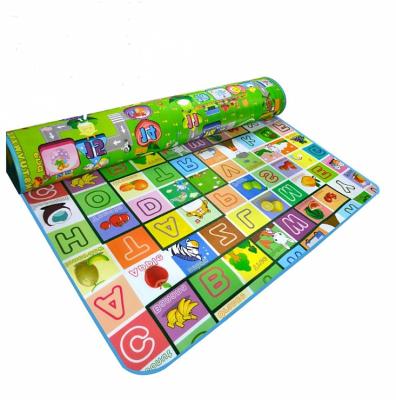 China Educational toy epe xpe foam baby play anti-slip mat, Inflatable Baby Water Game Mat For Infants for sale