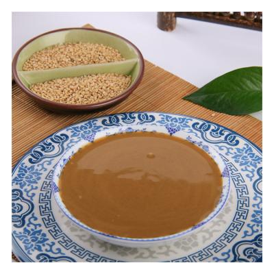 China Hot Sale Authentic Mixed Vegetables Sesame Tahini Pure Sesame Paste Making Price Tahini For Bistros for sale