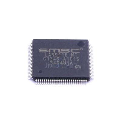 China Electronic components LAN9118-MT TQFP100 new and original IC parts integrated circuits for sale