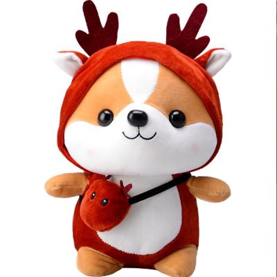 China Newest Cute Stuffed Plush 25cm Cute Stuffed Soft Squirrel Animals For Kids Toys Doll For Girls Birthday Christmas Gift for sale