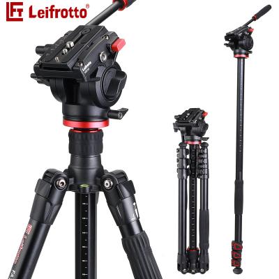 China 360   All-round Stability Shooting China Coman Aluminium tripod DF16LQ5S video kit high quality for sale