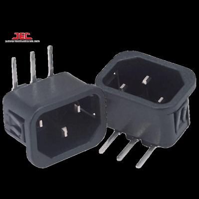 China Commercial/Industrial/Hospital/JEC TAIWAN IEC C14 POWER AC INTAKE 3 PIN SOCKET Connector Multipurpose Outlet Socket for sale