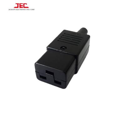 China Commercial/Industrial/Hospital/JEC Taiwan Multipurpose High Quality IEC C19 C20 Re-Wirable AC Power Plugs Assembly Socket Adapter Adapter Socket for sale