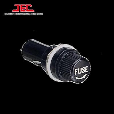 China PBT 94V0 JEC Taiwan Fuse Holder 5x20mm 6x30mm 250VAC 10A 6.3A for sale