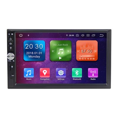 China Car DVD Player GPS BT Audio Mirror-link 3G 7inch Android 9.0 Octa Octa RADIO LE RDS TV USB/SD WiFi GPS BT Core 4+64G PX5 GPS SAT Navi 2Din Car Radio Multimedia Player WX7092S universal for sale