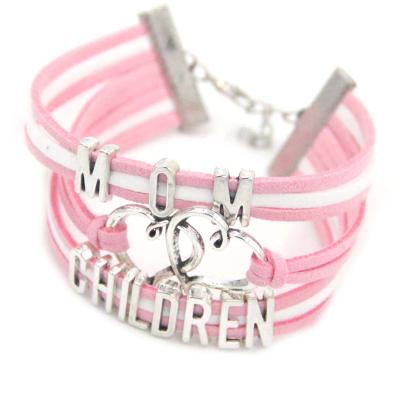 China ALLOY Friendship Warm Hand Bracelet MonChildren Multilayer Braided Bracelet for sale