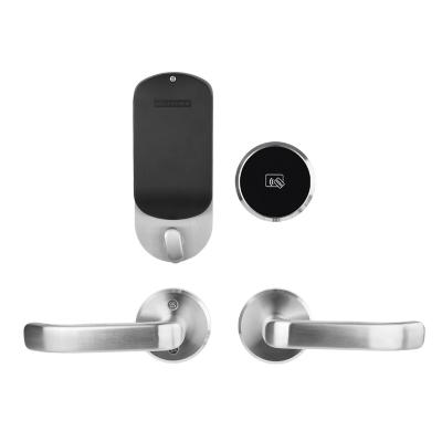 China Cerradura Wireless NFC Hotel Entry Card Luxury Electronic Key Lock Keyless Smart Locks For Front Door for sale