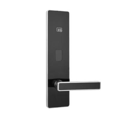 China Programmable Electronica Deadbolt Hotel Key Card Lock Zigbee Home Office Residence Apartments Home Locks Smart Lock for Glass Door for sale