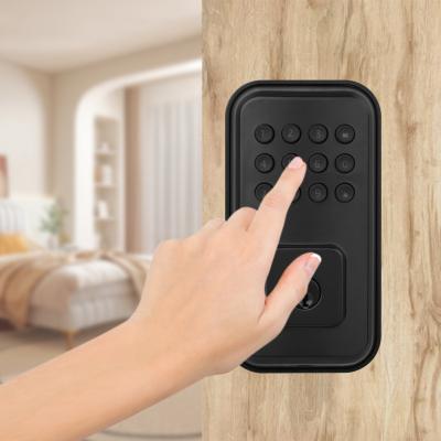 China Residenta Waterproof Outdoor Programmable Smart Keypad Password Electronic Deadbolt Door Lock For Wooden Door for sale