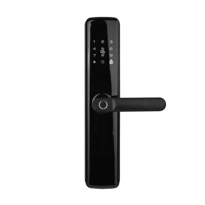 China Residental High Security Radio Lock Waterproof Smart Biometric Intelligent Fingerprint Electronic Lock For Door for sale