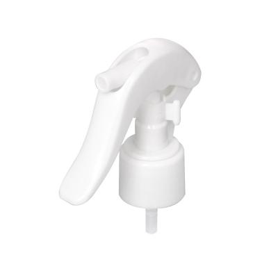 China Non Spill White Transparent Trigger Sprayer 28/410 24/410 Mini Trigger Sprayer for sale