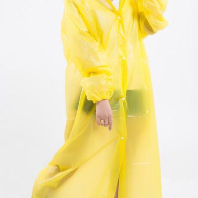 China Hot-selling adult bachelor raincoats thickened and enlarged non-disposable PEVA beam outdoor protective raincoat for sale