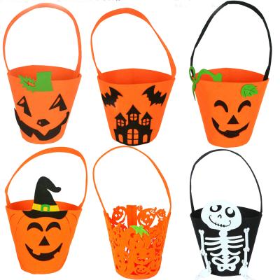 China Non Woven Halloween Festival Candy Gift Bag Tote Bags Party Decoration Props Party Halloween Carnival Ghost for sale