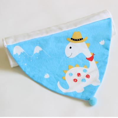 China Hot Selling Cute Animal Baby Safe For Children Amazon Muslin Back Sweat Towel for sale