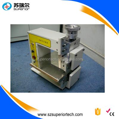 China pcb board cutting machine for all kinds of v-grooved pcb 280mm*420mm*400mm for sale