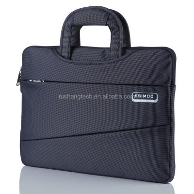 China High Quality Custom Computer Sleeve Cheap Messenger Nylon Laptop Bag For Macbook for sale