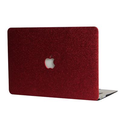 China Dustproof Glitter Leather Case for Macbook Air 2018 13