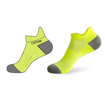 China QUICK DRY performance quarter ankle compression non slip quick dry breathable men running sports cycling socks for men for sale