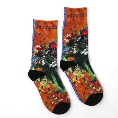 China New QUICK DRY Sublimation Printing 360 Digital Printing Socks Blank Personality Men Women Adult Customized Socks for sale