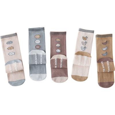 China Wholesale New QUICK DRY Cartoon Doll Socks Infant Socks High Quality Combed Cotton Baby Socks for sale