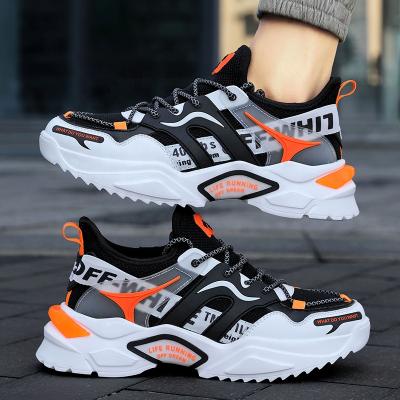 Cina Low Moq Casual Running Shoes 1 Pair Best Quality Fashion Custom Breathable Mesh Waterproof Sneakers Sports Shoes For Men Branded in vendita