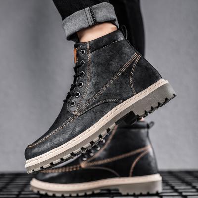 China boots winter booties for men fashionable casual high quality popular hot sell man shoes for sale