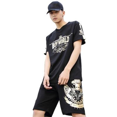 China High Quality Men's Sportswear Cotton Organic Sportswear Outdoor Jogging Two-Piece Sportswear QUICK DRY for sale