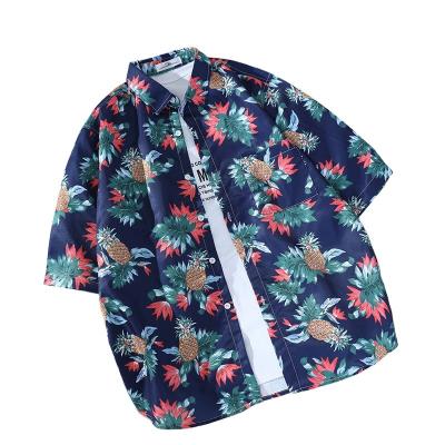 China Men's Short Sleeve Shirts Printed Casual Long Sleeve Anti-pilling Shirts Men's Shirts Customized for sale