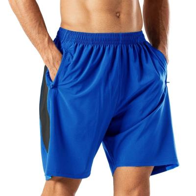 China 2021 Wholesale Anti-wrinkle factory summer quick-drying fitness sports shorts men's fashion double-layer custom gym wicking shorts for sale