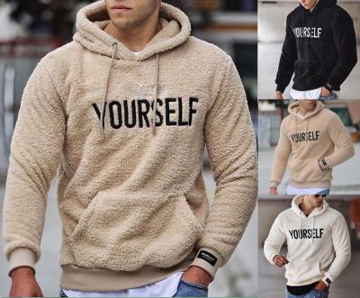 China Anti-Wrinkle Fleece Pullover Hoodie Oversized Men's Sweatshirt Sublimation Men's Latest Men's Hoodie for sale