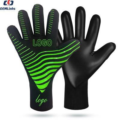 China High Quality Goalkeep Glove Soccer Football Goalkeeper Gloves Latex Palm Flat Custom Protective Professional Goalkeeper Gloves for sale