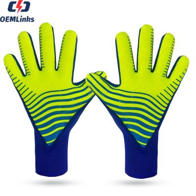 China High Quality Goalkeep Glove Soccer Football Football Goalkeeper Gloves Latex Palm Flat Custom Protective Professional Goalkeeper Gloves for sale