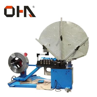 China Construction worksÂ   High Speed ​​HVAC Spiro Duct Forming Machine , Spiral Round Duct Forming Machine for sale