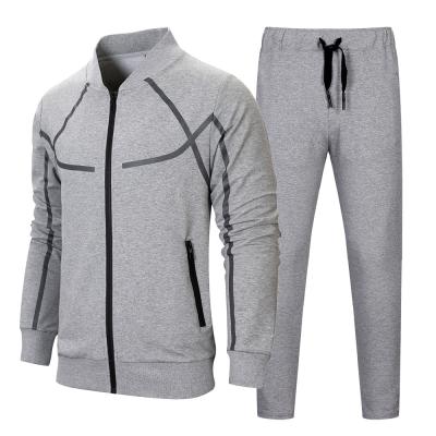 China Custom Spandex Sportswear Material Mens Sweat Suit Jogger Tracksuit QUICK DRY For Mens Sports Hoodies Suit for sale