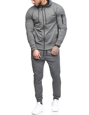 China WholesaleHot Sale Breathable Modest Sportswear Men Tracksuit Oem Logo Embroidery Slim Fit Unisex Sweatsuit Ropa Deportiva for sale