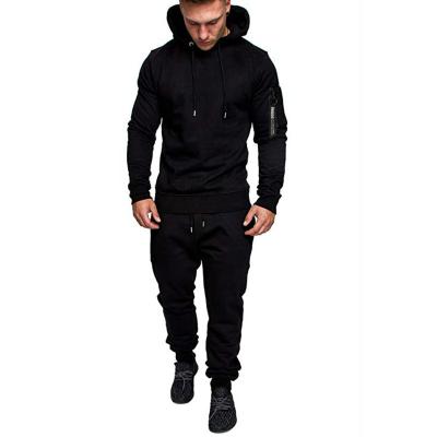 China Homens Agasalho Breathable Hooded Sportswear Tracksuits Pullover Tracksuits Men's Sportswear Custom Made Man Gym Tracksuit Mens Fashion for sale