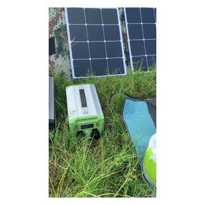 China Support 600W 12V80AH Multi-Function Fast Backup Battery Solar Power Bank Portable Power Supply for sale