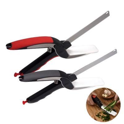 China Kitchen Detachable Multifunctional Tool Scissors Kitchen Tableware Stainless Steel Smart Knife Scissors for sale