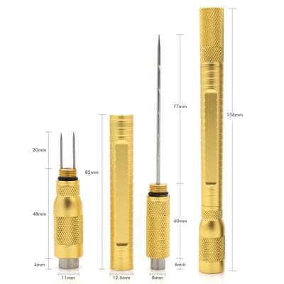 China 4 in-1 Multifunctional Portable Cigar Needle Drill Tool Cigar Puncher Cigar Suction Tools for sale