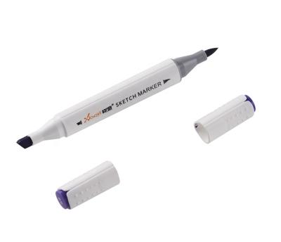 China School Xiaoyi Mark 80 Colors Animation Sketch Markers Dual Head Markers Brush Pen for sale