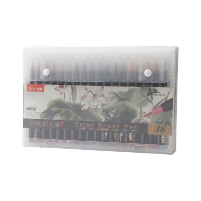 China Drawing Brush Pen Art Marker Pen Brush 48 Colors Watercolor Pens for Drawing for sale