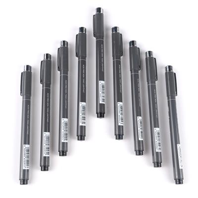 China Body: pp tip: high quality metal+nylon Pen Fineliner Pen For Writing coating Art Supplies Markers Fine Point for sale