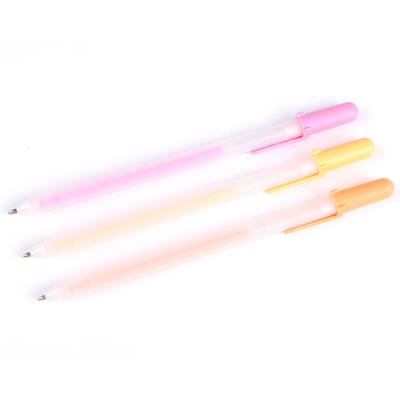 China Promotional Markers & Wholesale Highlighter Pen Gelly Roll Regular Gel Ink Highlighter Bars Pen 3 Colors for sale