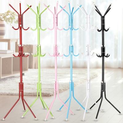 China China Manufacture Metal Adjustable Tree Coat (Waist) and Modern Standing Hat Rack with 12 Hooks for sale