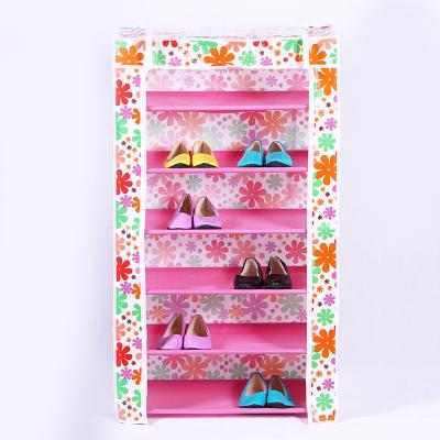 China China Online Shopping Large Quality 4 Tier Metal Convertible Shoe Shelf Rack for sale