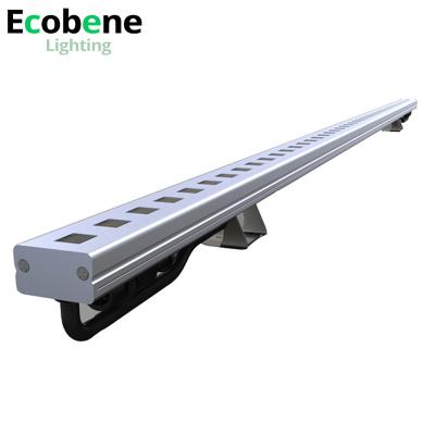 China Outdoor LANDSCAPE Light IP65 15w Aluminum Linear Bar Engineering DMX RGB LED Digital Lighting Waterproof Wall Seal for sale