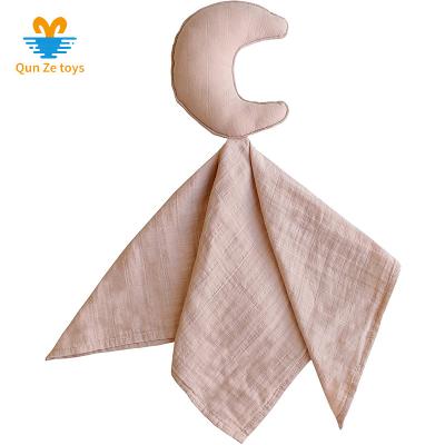 China Lovely Baby Safety Blanket Popular Wholesale Eco-friendly Baby Moon Safety Blanket for sale