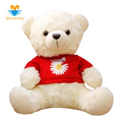 China Eco-friendly Promotional Gift Daisy T-shirt Teddy Bear Plush Toy Soft Plush Toys for sale